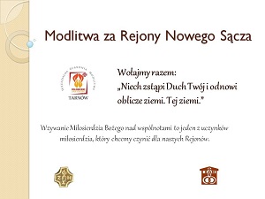 Modlitwa za Rejony Nowego Sącza